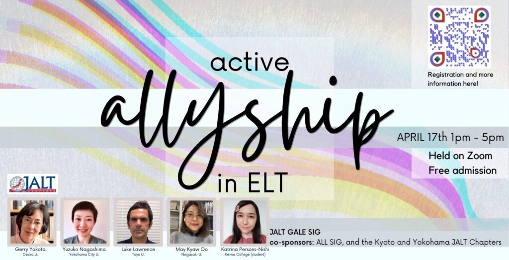 active allyship in ELT poster