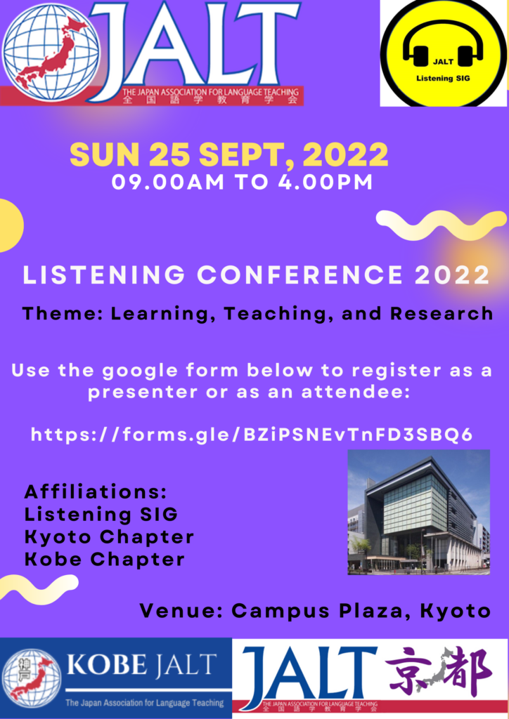 Listening Conference 2022 Flyer